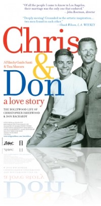 Chris & Don. A Love Story: la locandina del film