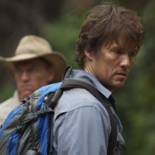 The Lost Dinosaurs: Peter Brooke in una scena