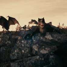 The Lost Dinosaurs: una scena dell'avventuroso film diretto da Sid Bennett