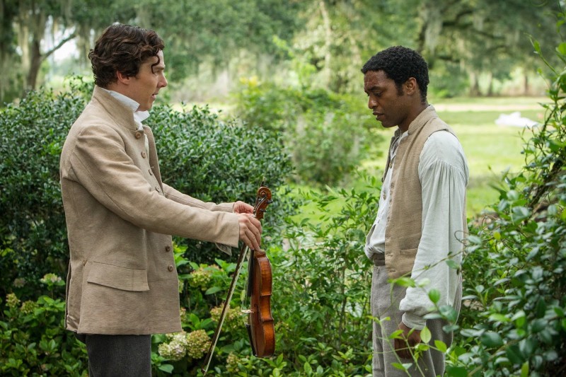 Twelve Years A Slave Benedict Cumberbatch Porge A Chiwetel Ejiofor Un Violino 278475