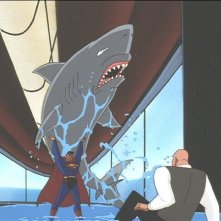 Le avventure di Superman: una scena della serie animata