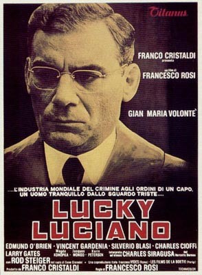 Lucky Luciano: la locandina del film