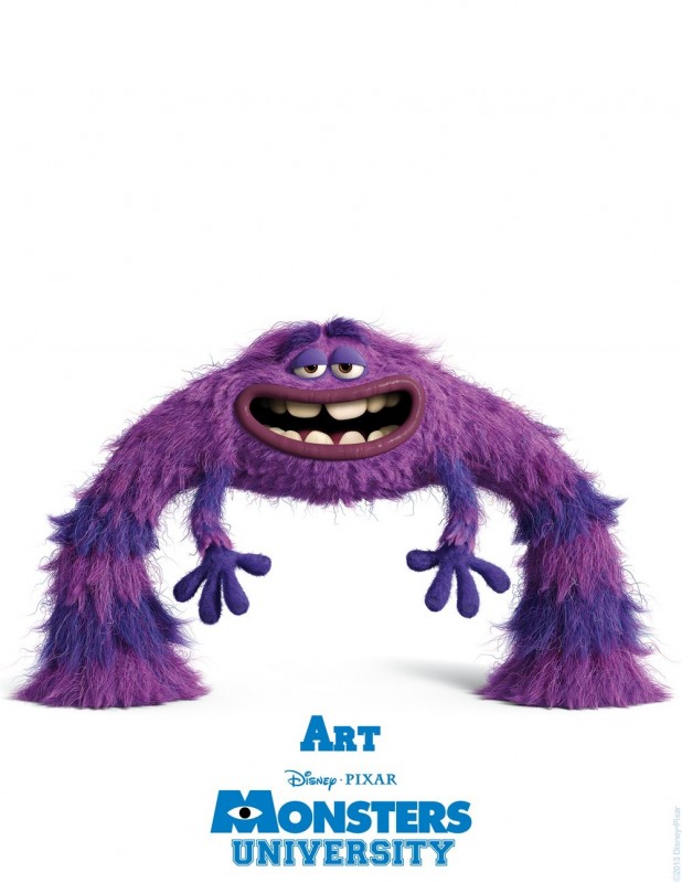 Monsters University Character Poster Di Art 278647