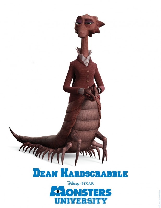 Monsters University Character Poster Di Dean Hardscrabble 278651