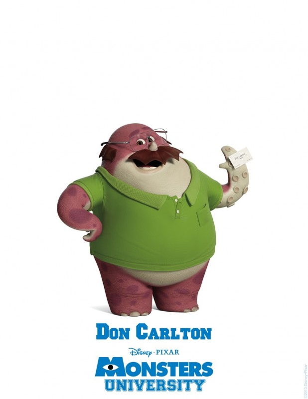 Monsters University Character Poster Di Don Carlton 278649