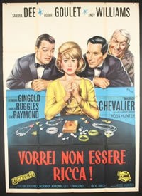 Locandina di Vorrei non essere ricca