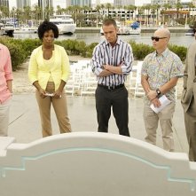 Dexter: Desmond Harrington, Michael C. Hall, C.S. Lee, Dana L. Wilson e David Zayas nell'episodio A Beautiful Day