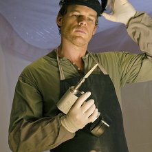 Dexter: Michael C. Hall in una scena dell'episodio A Beautiful Day