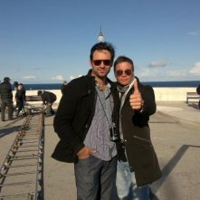 Crew2Crew - A un passo dal sogno: il regista Mark Bacci sul set insieme a Francesco Cippone