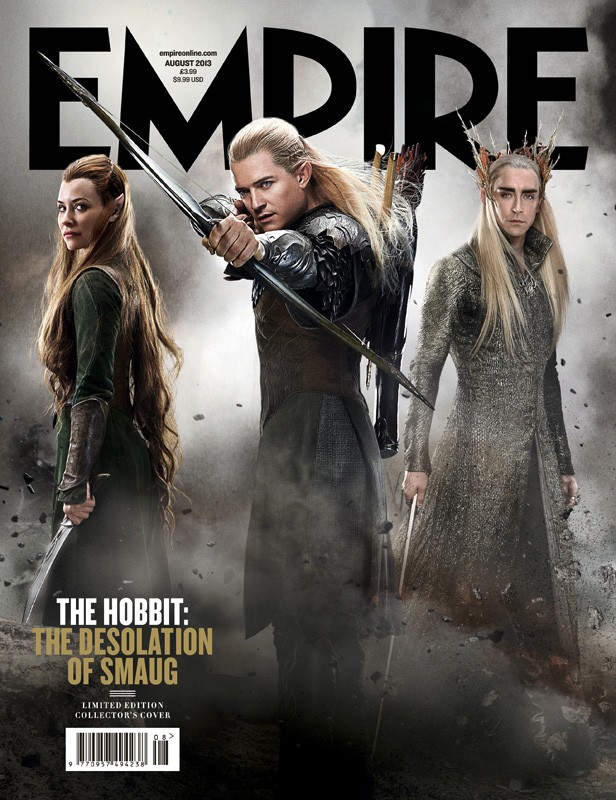 Lo Hobbit La Desolazione Di Smaug La Copertina Di Empire Dedicat Agli Elfi Evangeline Lilly Lee Pace 279032