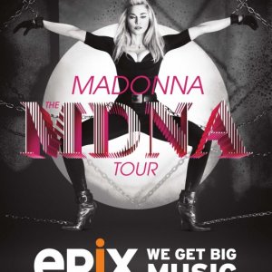 Madonna: The MDNA Tour: la locandina del film