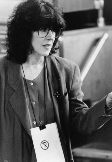 Nora Ephron sul set di Insonnia d'Amore