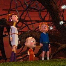 Eco Planet - Un pianeta da salvare: i piccoli eroi del film in una scena