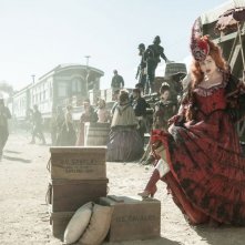 The Lone Ranger: Helena Bonham Carter nei panni dell'affascinante Red in una scena