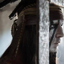 The Lone Ranger Johnny Depp Nei Panni Dell Indiano Tonto In Una Scena Del Film 279211