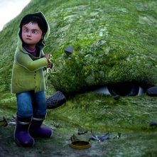 Il grande orso: il giovane protagonista del film animato in una scena