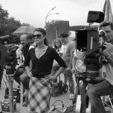 Bianca Guaccero e Fabio Olmi sul set di Mia Madre (2010)