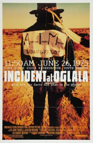 Incidente a Oglala: la locandina del film