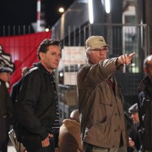 Ricky Tognazzi e Fabio Olmi sul set di Mia Madre (Raiuno)