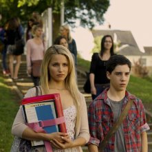 The Family: Dianna Agron e John D'Leo fuori dalla scuola