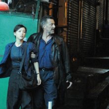 Something Good: Luca Barbareschi e Zhang Jingchu in una scena del thriller