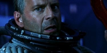 Bruce Willis in una scena di Armageddon (1998)