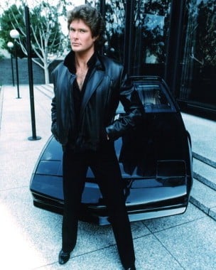 David Hasselhoff è Michael Knight nel telefilm Supercar