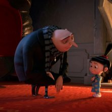 Cattivissimo me 2: Gru e Agnes in una scena della pellicola d'animazione