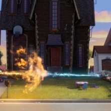 Cattivissimo me 2: uno 'scontro a fuoco' tra due protagonisti del film.