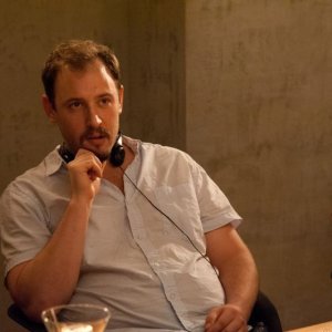 Facciamola finita: il co-regista Evan Goldberg in un'immagine dal set