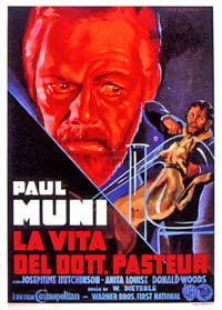 La vita del dottor Pasteur: la locandina del film