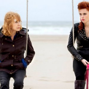 Audrey Fleurot in Les reines du ring con Nathalie Baye