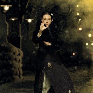 The Grandmaster: la protagonista Zhang Ziyi in una scena del film