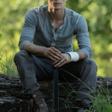 Maze Runner - Il labirinto: Dylan O'Brien in un momento di riflessione