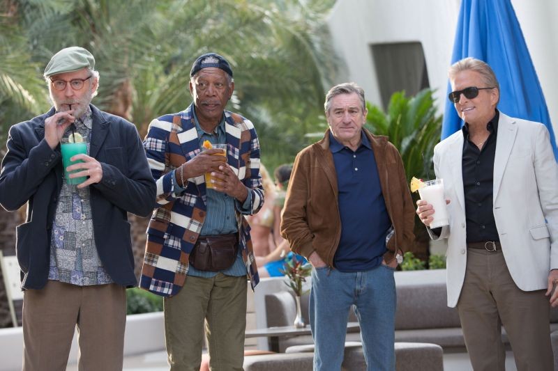 Last Vegas Michael Douglas Morgan Freeman Kevin Kline E Robert De Niro Si Preparano Per Un Addio Al  280132