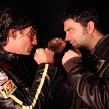 Rabbia in pugno: Stefano Calvagna e Claudio Del Falco in una foto promozionale