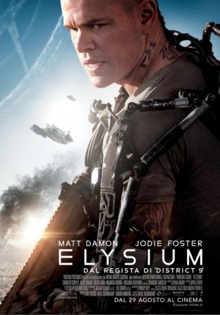 Elysium: la locandina italiana del film