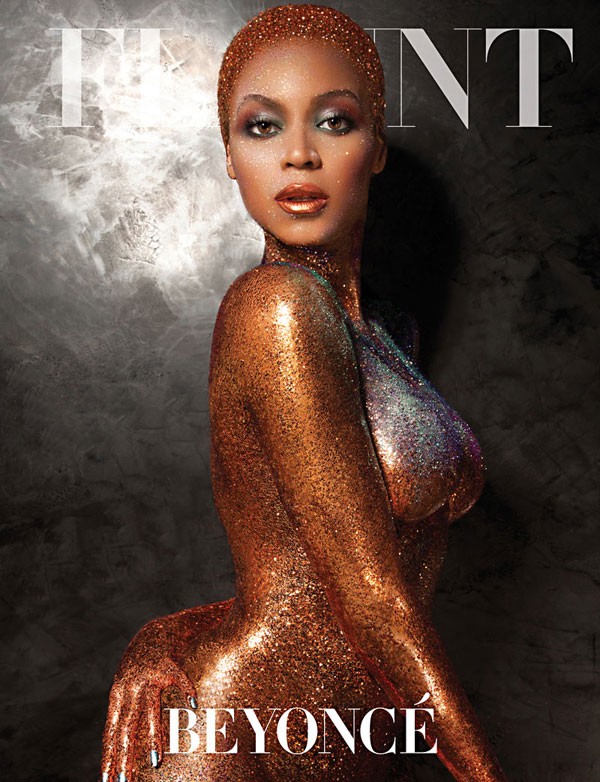 Beyonce Nuda E Glitterata Sulla Cover Di Flaunt Luglio 2013 280361