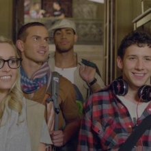 Body Language: i cinque ragazzi protagonisti del film in una scena