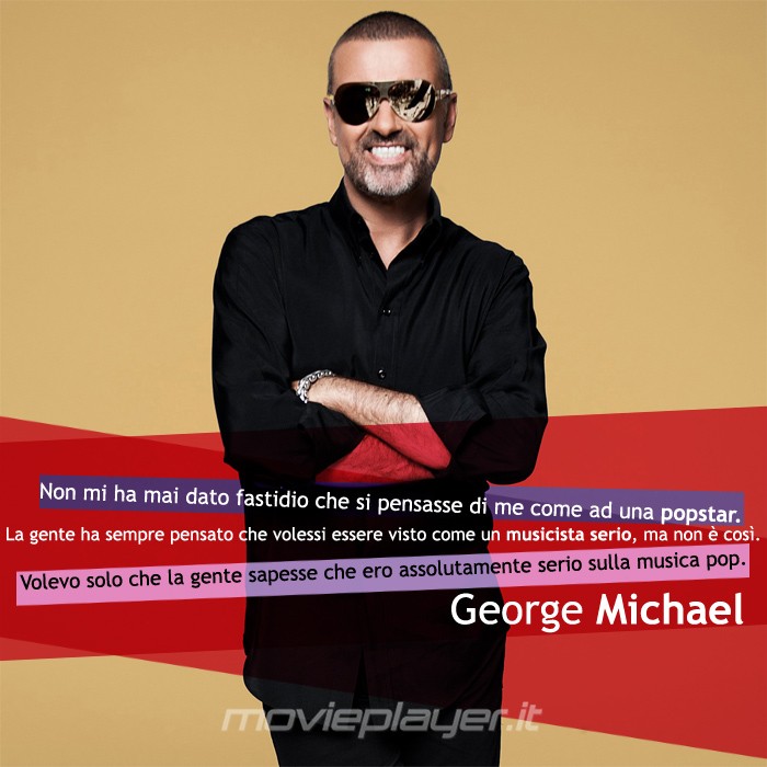 George Michael - la nostra e-card con una frase del cantante, condividila sui social network o dove vuoi!