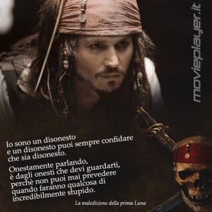 Johnny Depp ne La maledizione de la prima luna - la nostra ecard con una frase del film da condividere!