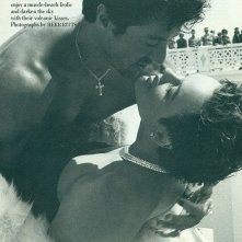 Sylvester Stallone con Brigitte Nielsen su Vanity Fair (1985) fotografati da Herb Ritts