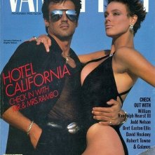 Sylvester Stallone e Brigitte Nielsen sulla cover di Vanity Fair (1985)