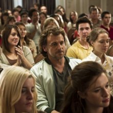 Starbuck: Patrick Huard tra i ragazzi in una scena tratta dal film