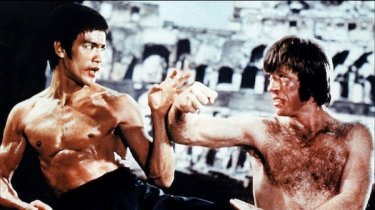 Bruce Lee combatte con Chuck Norris ne L'urlo di Chen terrorizza anche l'Occidente