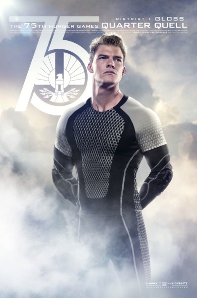 Hunger Games La Ragazza Di Fuoco Character Poster Per Gloss Alan Ritchson District 1 280823