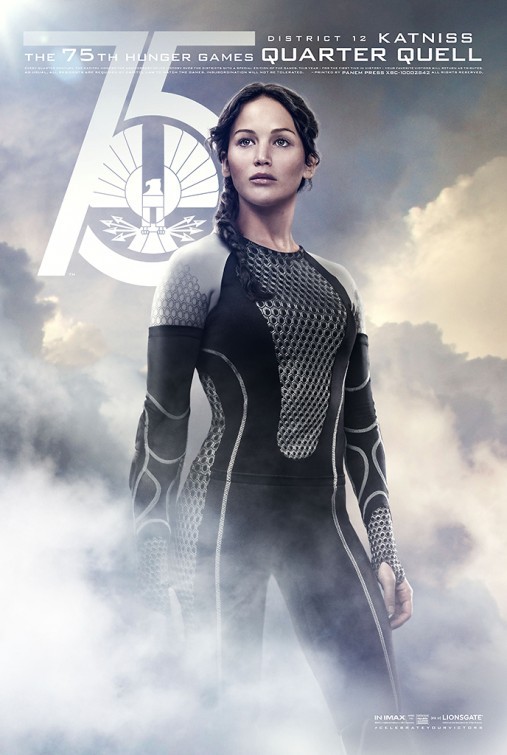Hunger Games La Ragazza Di Fuoco Character Poster Per Katniss Everdeen Jennifer Lawrence District 12 280827