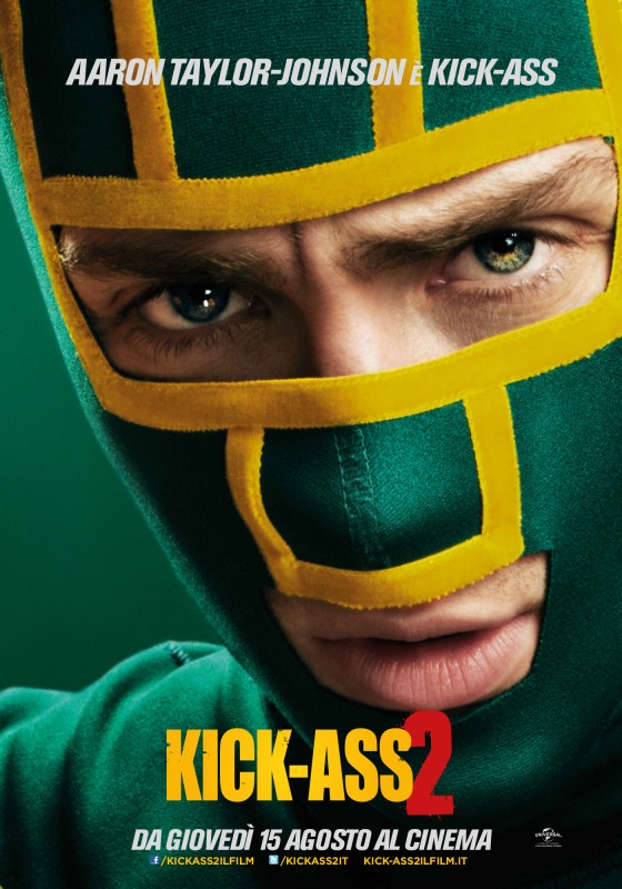 Kick Ass 2 Character Poster Italiano Di Aaron Johnson Nei Panni Di Kick Ass 280868