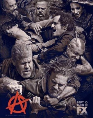 Sons of Anarchy: un poster della stagione 6 della serie