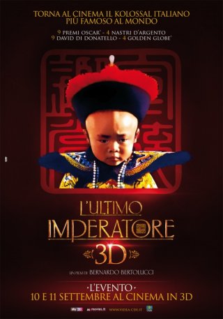 L'ultimo imperatore 3d: la locandina del film